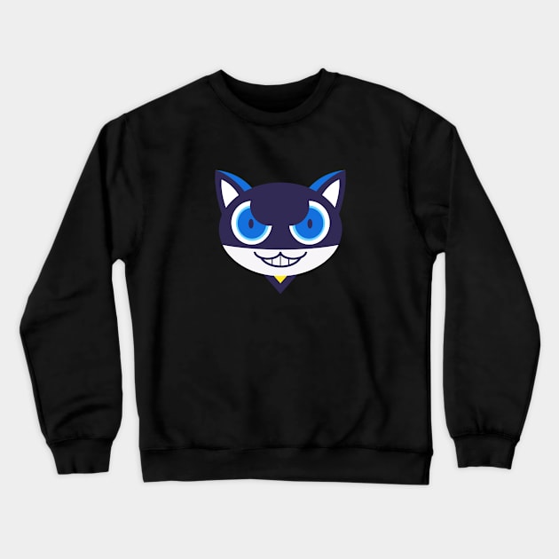 Phantom Cat Crewneck Sweatshirt by Johnitees